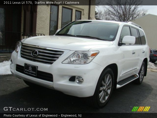 2011 Lexus LX 570 in Starfire White Pearl