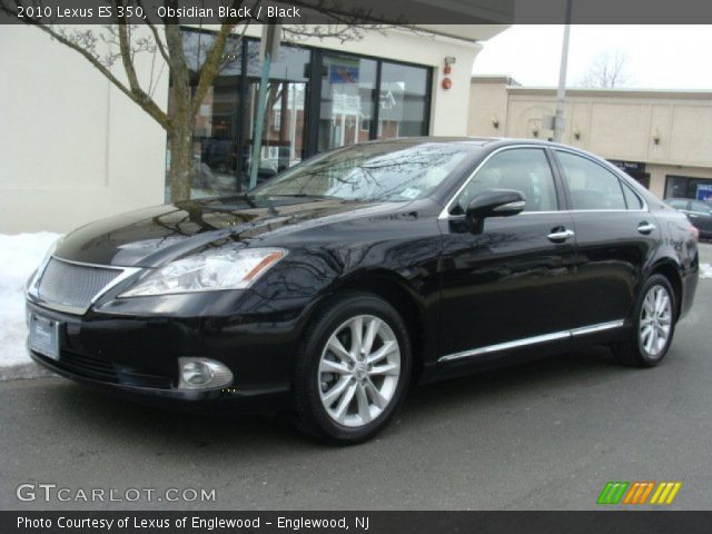 2010 Lexus ES 350 in Obsidian Black
