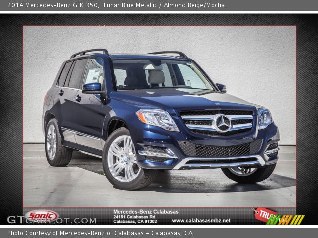 2014 Mercedes-Benz GLK 350 in Lunar Blue Metallic