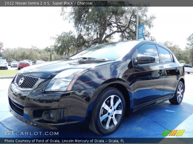2012 Nissan Sentra 2.0 S in Super Black