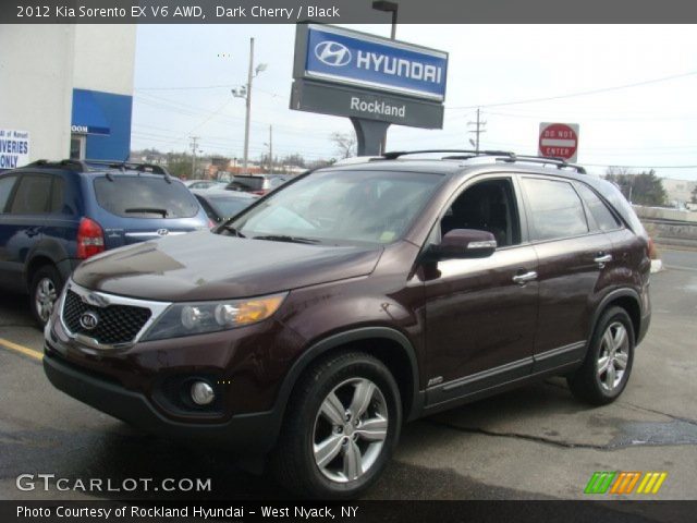 2012 Kia Sorento EX V6 AWD in Dark Cherry