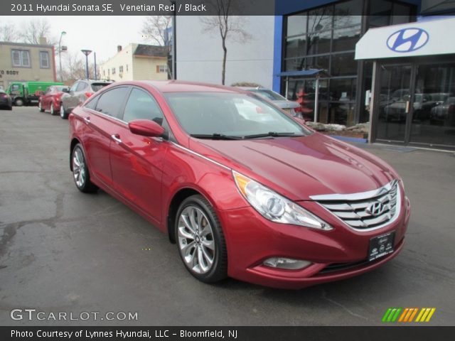 2011 Hyundai Sonata SE in Venetian Red