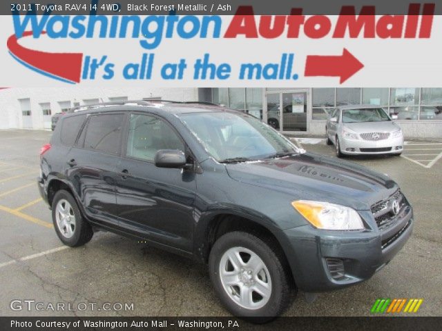 2011 Toyota RAV4 I4 4WD in Black Forest Metallic
