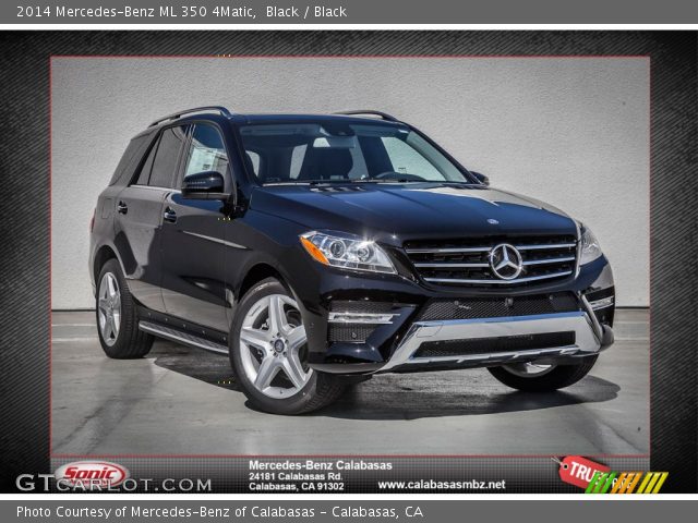 2014 Mercedes-Benz ML 350 4Matic in Black