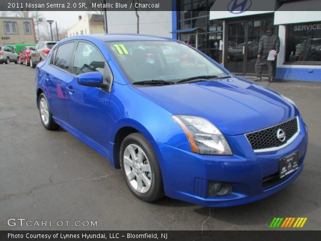 2011 Nissan Sentra 2.0 SR in Metallic Blue