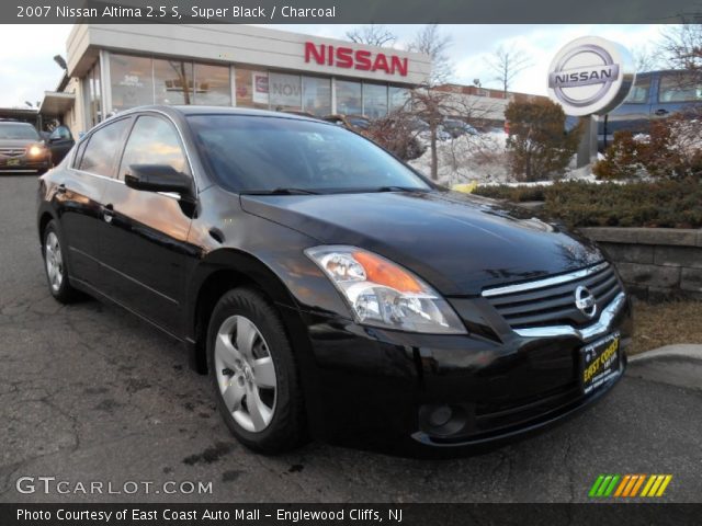 2007 Nissan Altima 2.5 S in Super Black