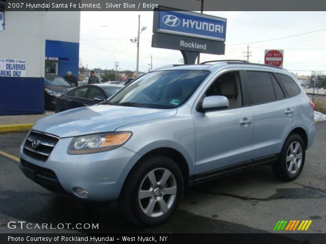 2007 Hyundai Santa Fe Limited in Silver Blue