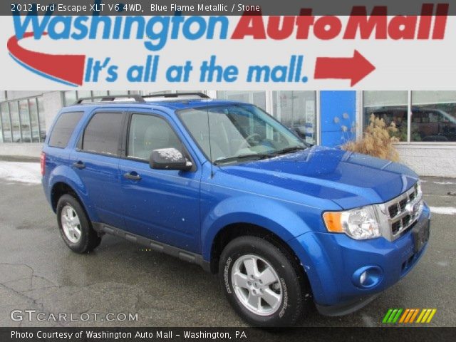 2012 Ford Escape XLT V6 4WD in Blue Flame Metallic