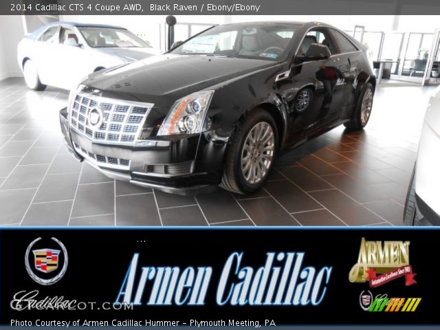 2014 Cadillac CTS 4 Coupe AWD in Black Raven