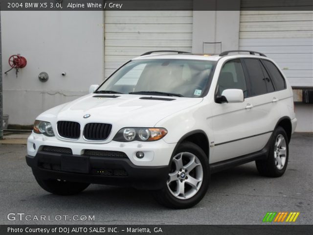 2004 BMW X5 3.0i in Alpine White