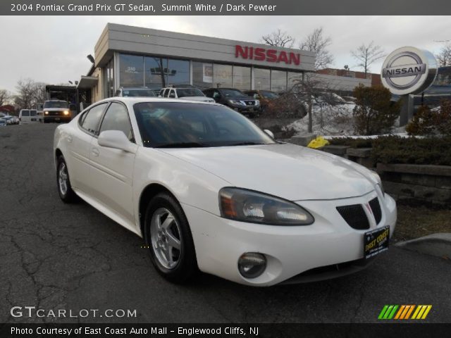 2004 Pontiac Grand Prix GT Sedan in Summit White