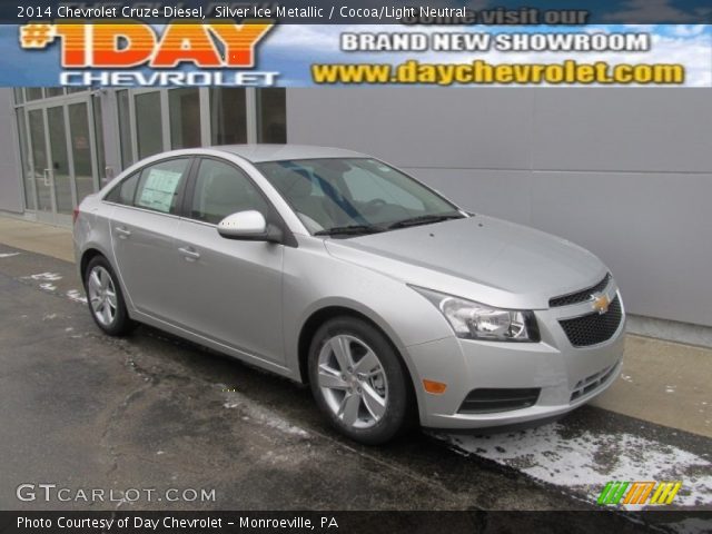 2014 Chevrolet Cruze Diesel in Silver Ice Metallic