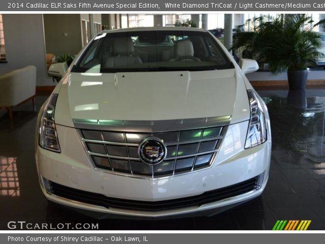 2014 Cadillac ELR Saks Fifth Avenue Special Edition in White Diamond TriCoat
