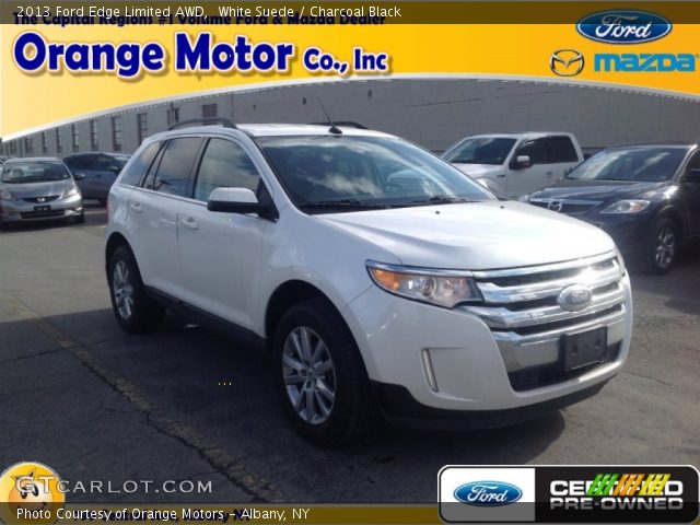 2013 Ford Edge Limited AWD in White Suede