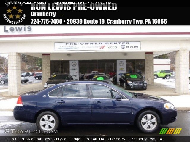 2007 Chevrolet Impala LT in Imperial Blue Metallic