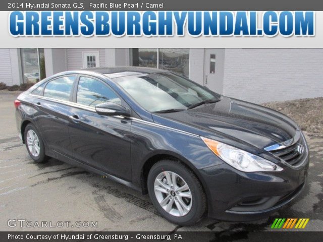2014 Hyundai Sonata GLS in Pacific Blue Pearl