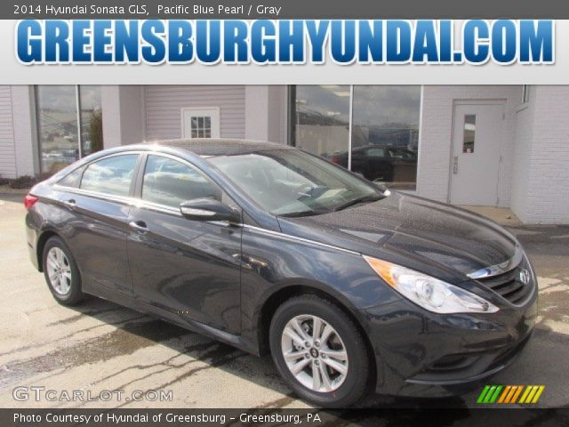 2014 Hyundai Sonata GLS in Pacific Blue Pearl