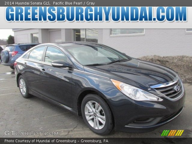 2014 Hyundai Sonata GLS in Pacific Blue Pearl