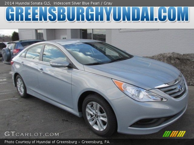 2014 Hyundai Sonata GLS in Iridescent Silver Blue Pearl