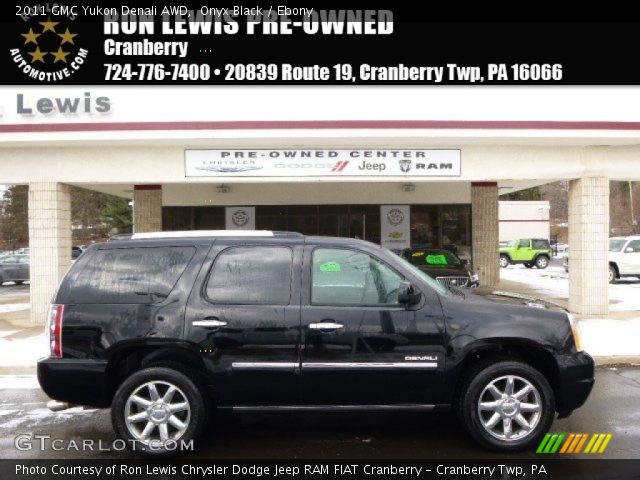2011 GMC Yukon Denali AWD in Onyx Black