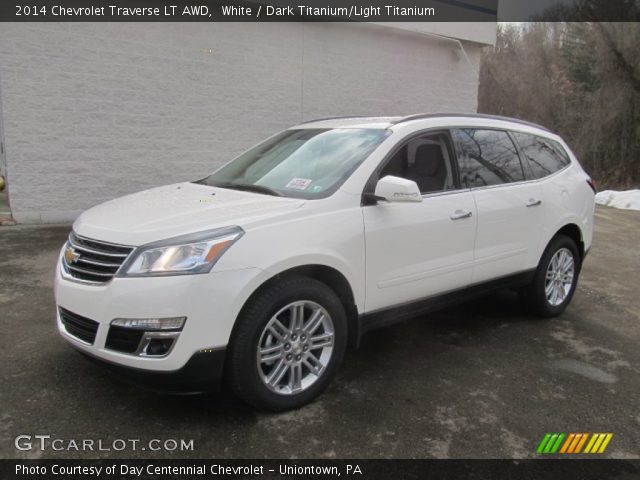 2014 Chevrolet Traverse LT AWD in White