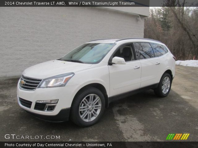 2014 Chevrolet Traverse LT AWD in White