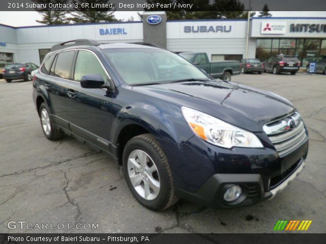 2014 Subaru Outback 3.6R Limited in Deep Indigo Pearl