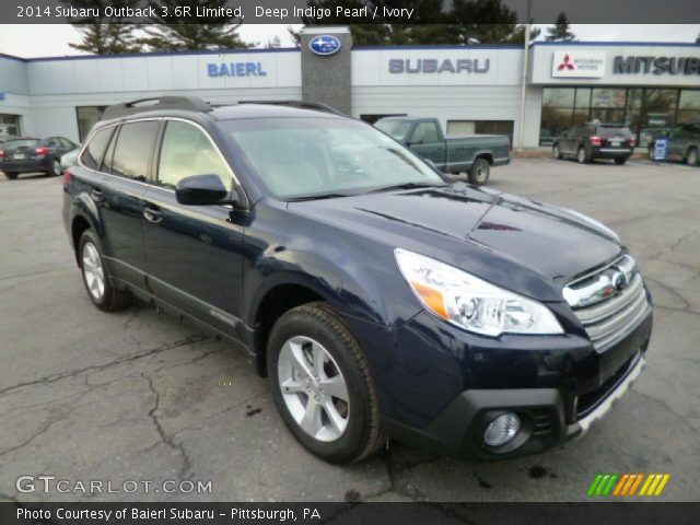 2014 Subaru Outback 3.6R Limited in Deep Indigo Pearl