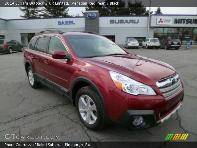 2014 Subaru Outback 3.6R Limited in Venetian Red Pearl