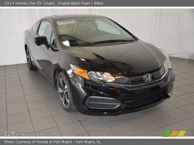2014 Honda Civic EX Coupe in Crystal Black Pearl