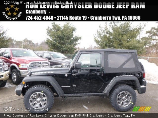 2014 Jeep Wrangler Rubicon 4x4 in Black