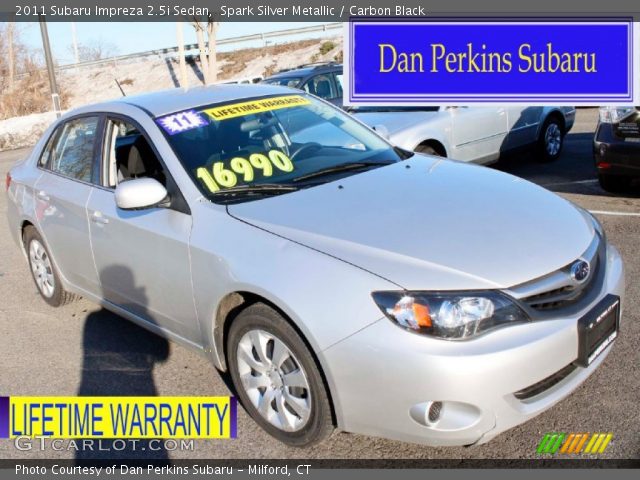 2011 Subaru Impreza 2.5i Sedan in Spark Silver Metallic