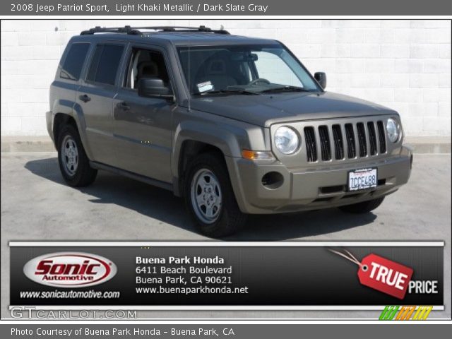 2008 Jeep Patriot Sport in Light Khaki Metallic