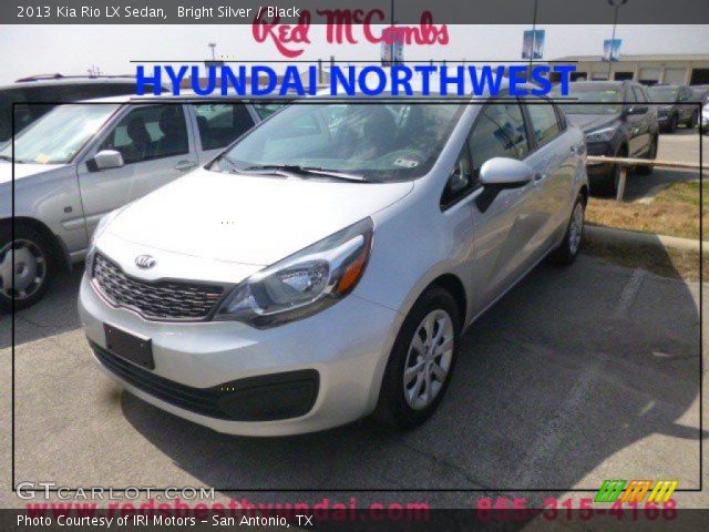 2013 Kia Rio LX Sedan in Bright Silver