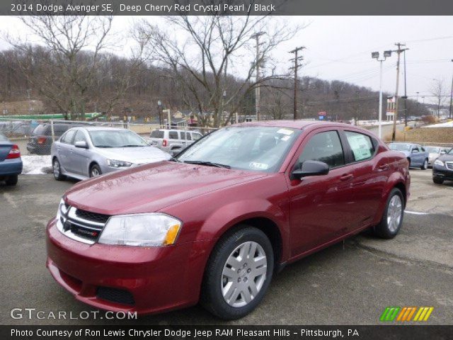 2014 Dodge Avenger SE in Deep Cherry Red Crystal Pearl