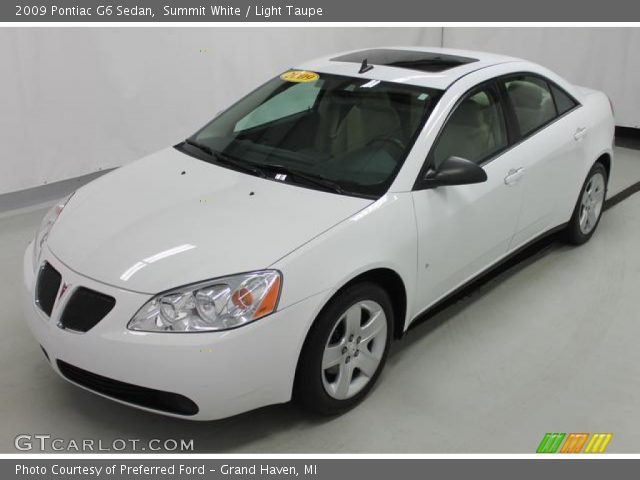 2009 Pontiac G6 Sedan in Summit White