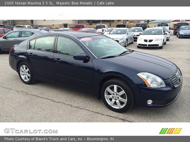 2005 Nissan Maxima 3.5 SL in Majestic Blue Metallic
