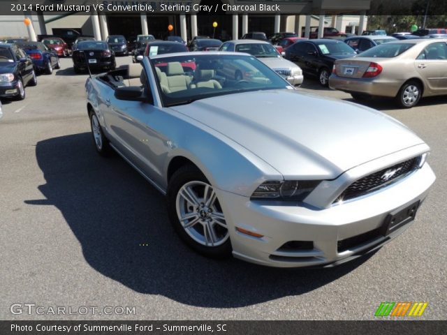 2014 Ford Mustang V6 Convertible in Sterling Gray