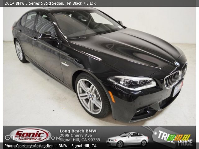 2014 BMW 5 Series 535d Sedan in Jet Black
