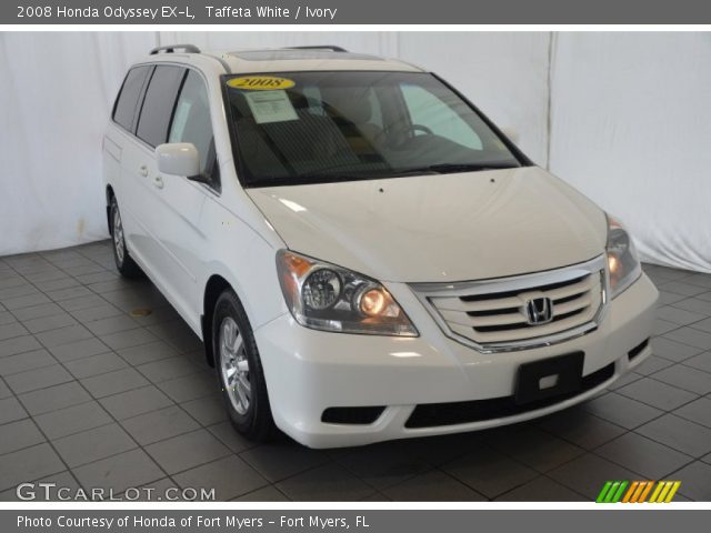 2008 Honda Odyssey EX-L in Taffeta White