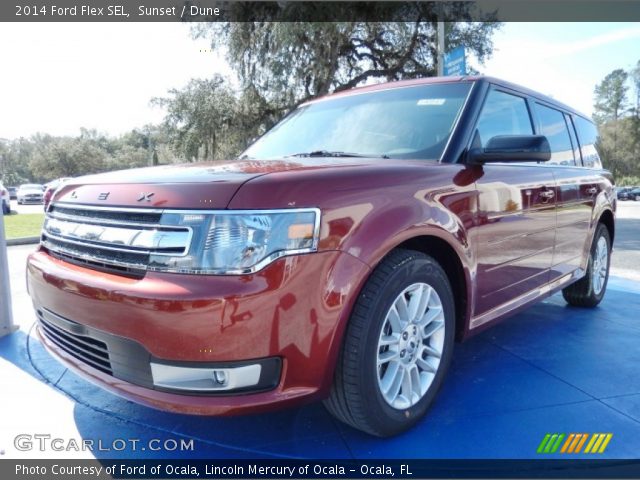 2014 Ford Flex SEL in Sunset
