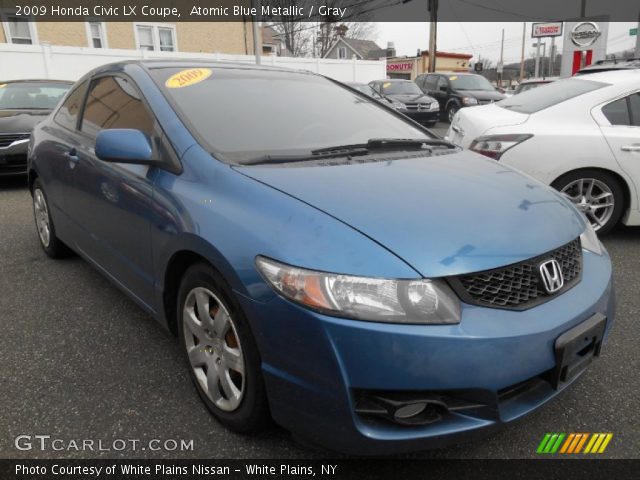 2009 Honda Civic LX Coupe in Atomic Blue Metallic