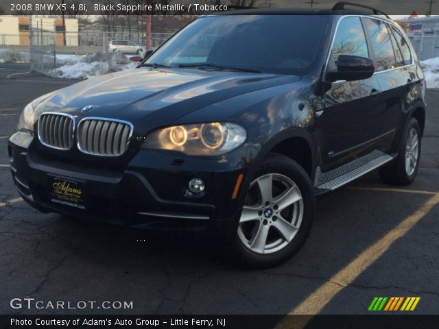2008 BMW X5 4.8i in Black Sapphire Metallic