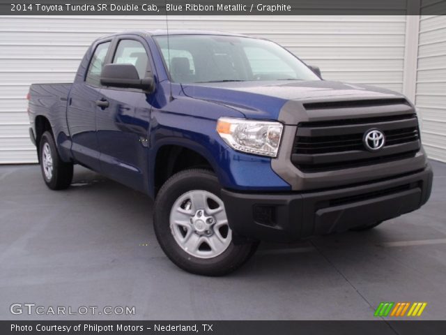 2014 Toyota Tundra SR Double Cab in Blue Ribbon Metallic