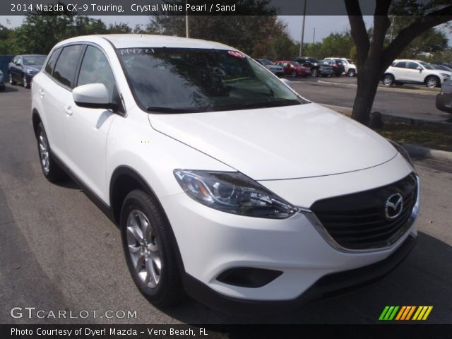 2014 Mazda CX-9 Touring in Crystal White Pearl