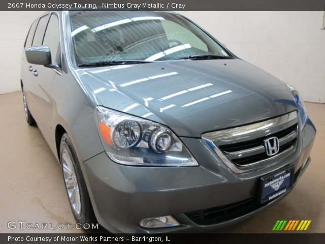 2007 Honda Odyssey Touring in Nimbus Gray Metallic