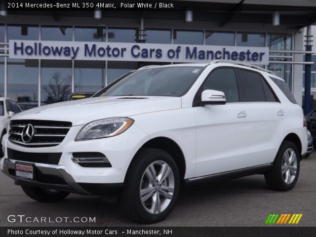 2014 Mercedes-Benz ML 350 4Matic in Polar White