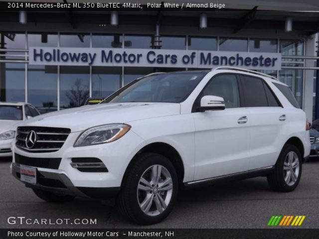 2014 Mercedes-Benz ML 350 BlueTEC 4Matic in Polar White