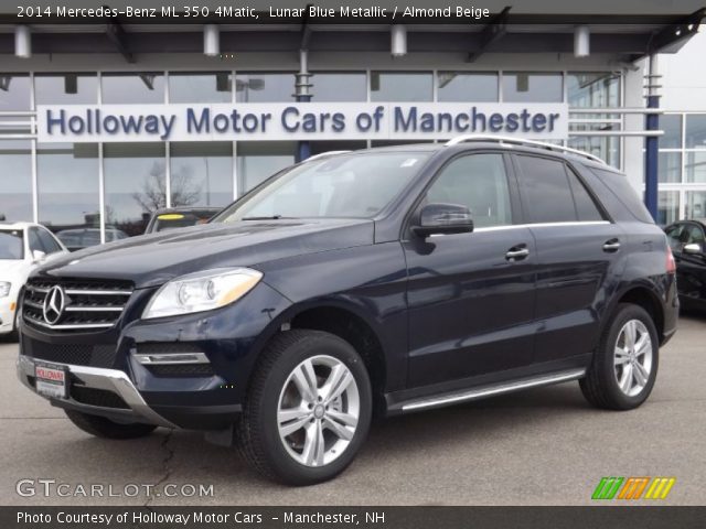 2014 Mercedes-Benz ML 350 4Matic in Lunar Blue Metallic