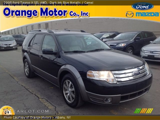 2008 Ford Taurus X SEL AWD in Dark Ink Blue Metallic